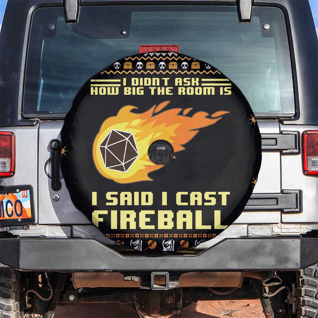 I Said I Cast Fireball Christmas Spare Tire Cover I Said I Cast Fireball - Wonder Print Shop