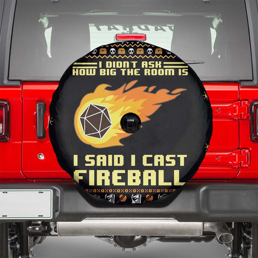 I Said I Cast Fireball Christmas Spare Tire Cover I Said I Cast Fireball - Wonder Print Shop