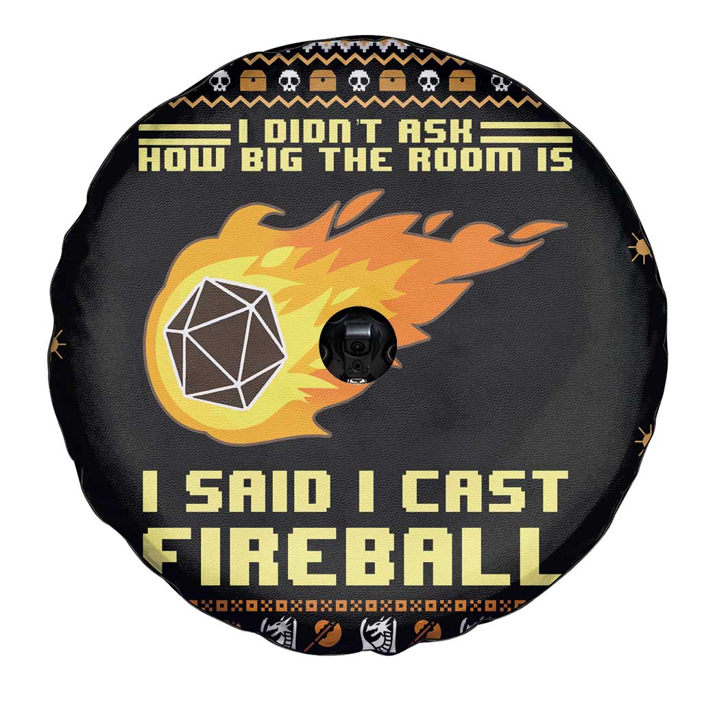 I Said I Cast Fireball Christmas Spare Tire Cover I Said I Cast Fireball - Wonder Print Shop