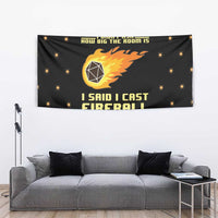 I Said I Cast Fireball Christmas Tapestry I Said I Cast Fireball - Wonder Print Shop