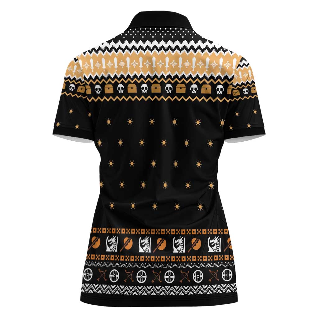 I Said I Cast Fireball Christmas Women Polo Shirt I Said I Cast Fireball - Wonder Print Shop