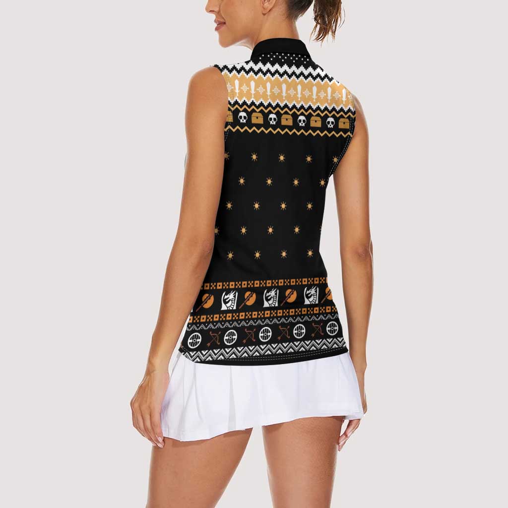 I Said I Cast Fireball Christmas Women Sleeveless Polo Shirt I Said I Cast Fireball - Wonder Print Shop