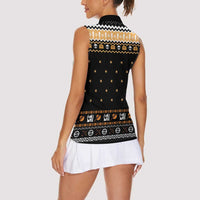 I Said I Cast Fireball Christmas Women Sleeveless Polo Shirt I Said I Cast Fireball - Wonder Print Shop