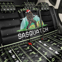 I'm Party With Sasquatch Camping Back Car Seat Cover I'm Party With Sasquatch - Wonder Print Shop