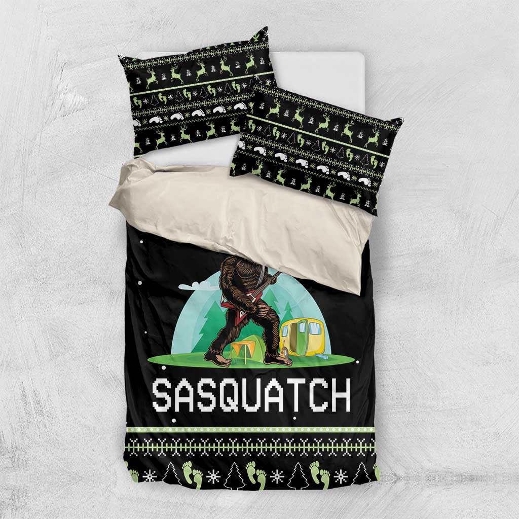 I'm Party With Sasquatch Camping Bedding Set I'm Party With Sasquatch - Wonder Print Shop