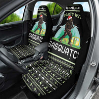 I'm Party With Sasquatch Camping Car Seat Cover I'm Party With Sasquatch - Wonder Print Shop