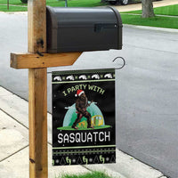 I'm Party With Sasquatch Camping Garden Flag I'm Party With Sasquatch - Wonder Print Shop