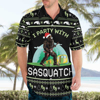 I'm Party With Sasquatch Camping Hawaiian Shirt I'm Party With Sasquatch - Wonder Print Shop
