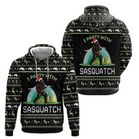 I'm Party With Sasquatch Camping Hoodie I'm Party With Sasquatch - Wonder Print Shop