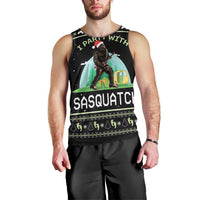 I'm Party With Sasquatch Camping Men Tank Top I'm Party With Sasquatch - Wonder Print Shop
