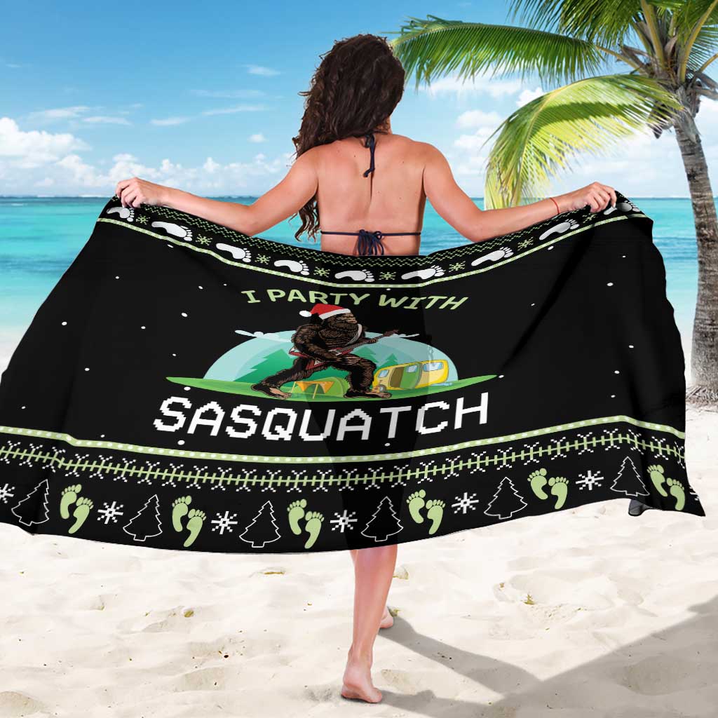 I'm Party With Sasquatch Camping Sarong I'm Party With Sasquatch - Wonder Print Shop