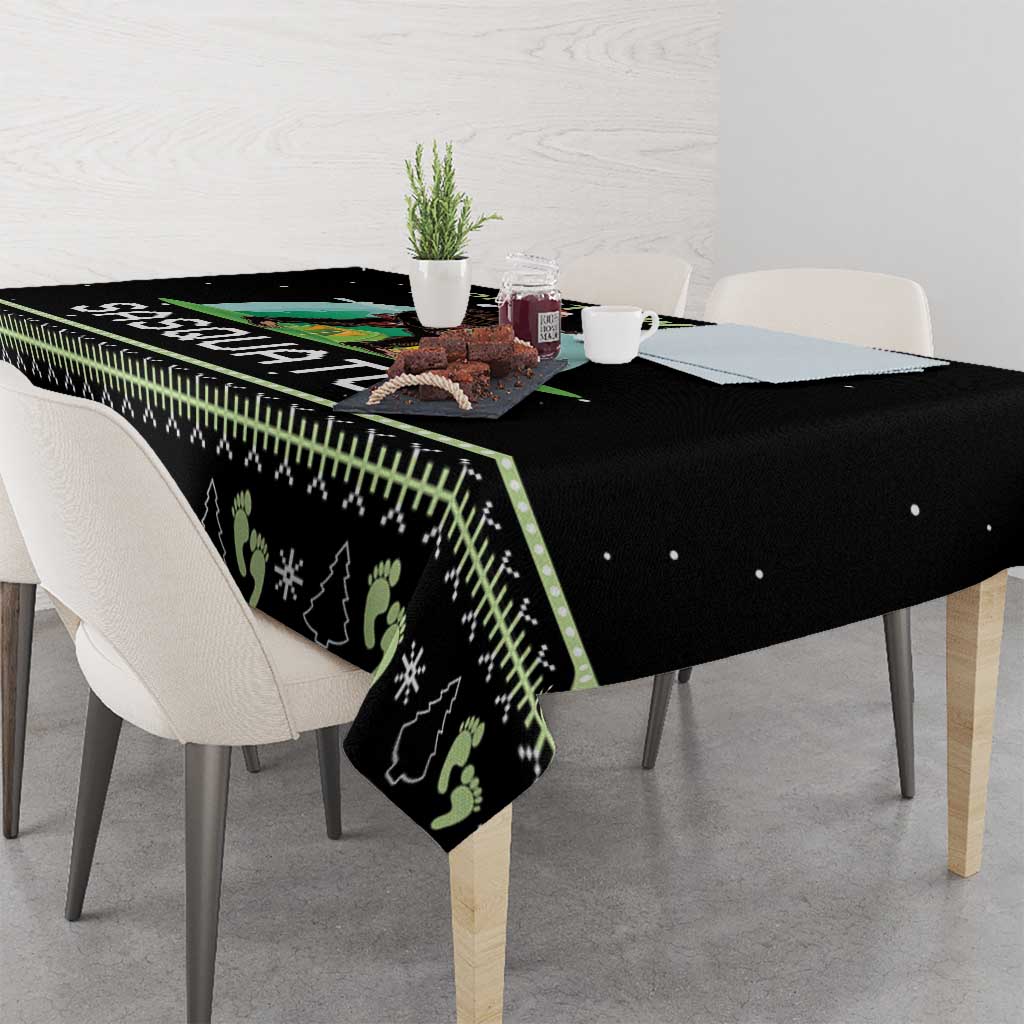 I'm Party With Sasquatch Camping Tablecloth I'm Party With Sasquatch - Wonder Print Shop