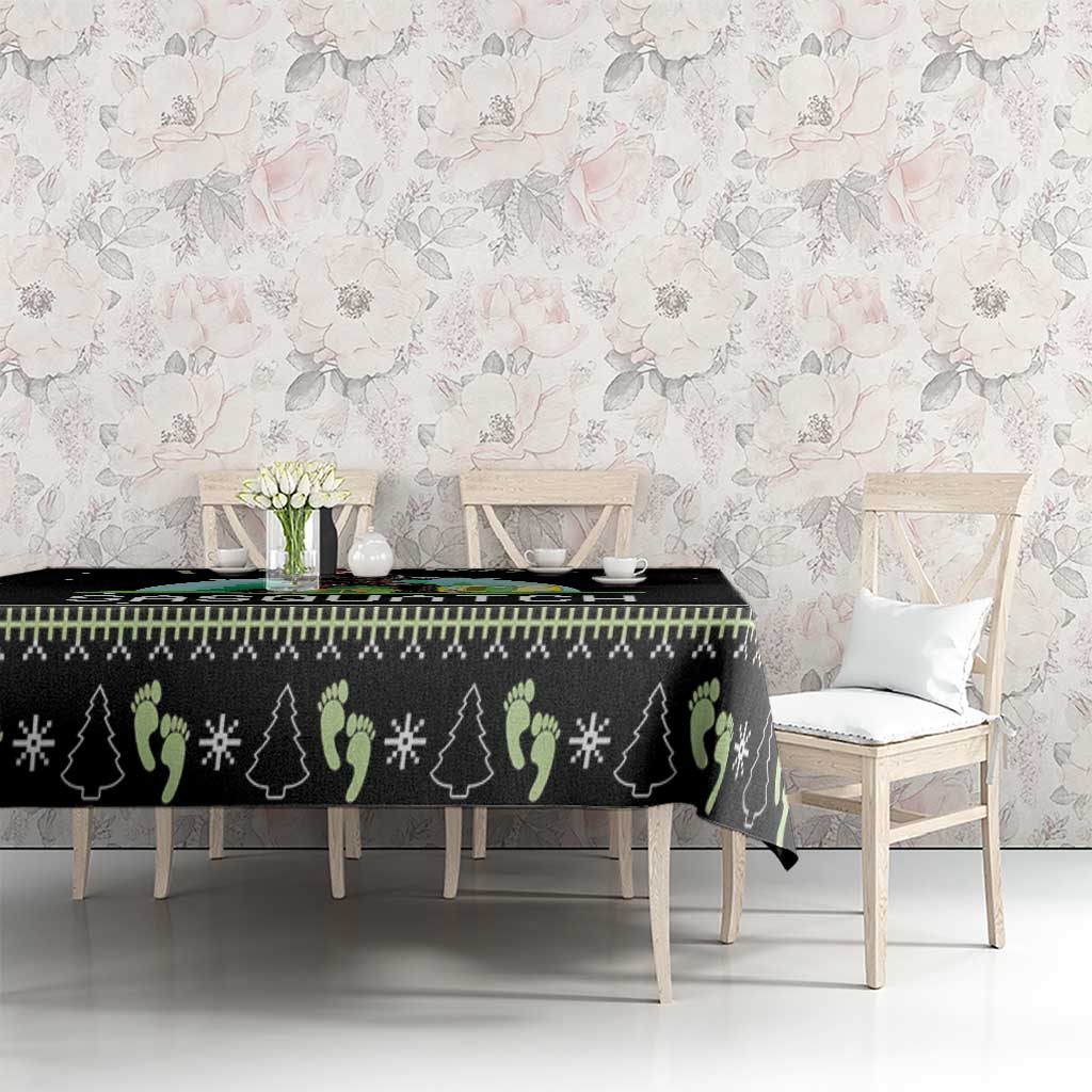 I'm Party With Sasquatch Camping Tablecloth I'm Party With Sasquatch - Wonder Print Shop