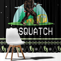 I'm Party With Sasquatch Camping Window Curtain I'm Party With Sasquatch - Wonder Print Shop