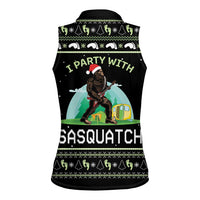 I'm Party With Sasquatch Camping Women Sleeveless Polo Shirt I'm Party With Sasquatch - Wonder Print Shop