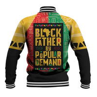 Black Father By Popular Demand African Baseball Jacket - Wonder Print Shop