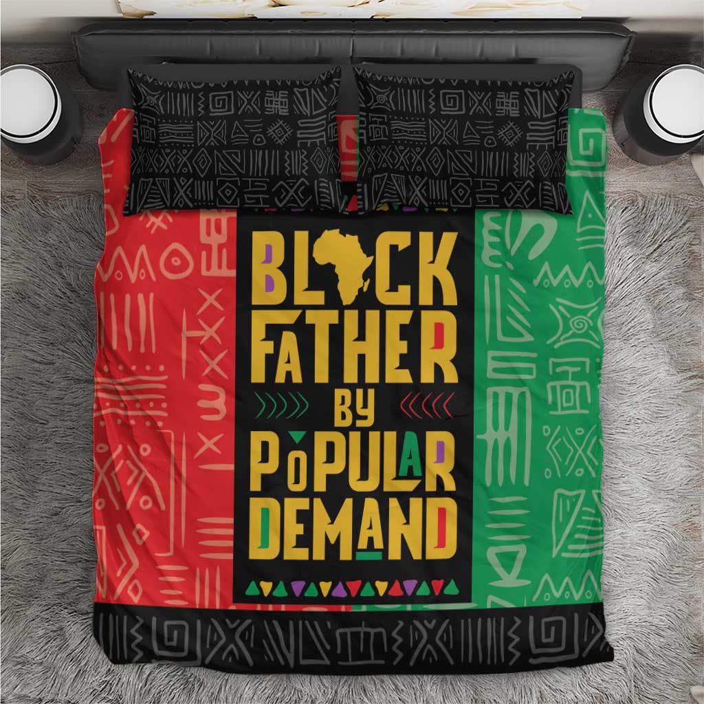 Black Father By Popular Demand African Bedding Set - Wonder Print Shop