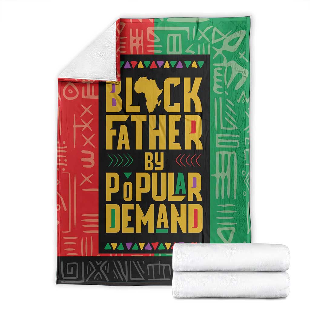 Black Father By Popular Demand African Blanket