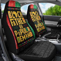 Black Father By Popular Demand African Car Seat Cover - Wonder Print Shop