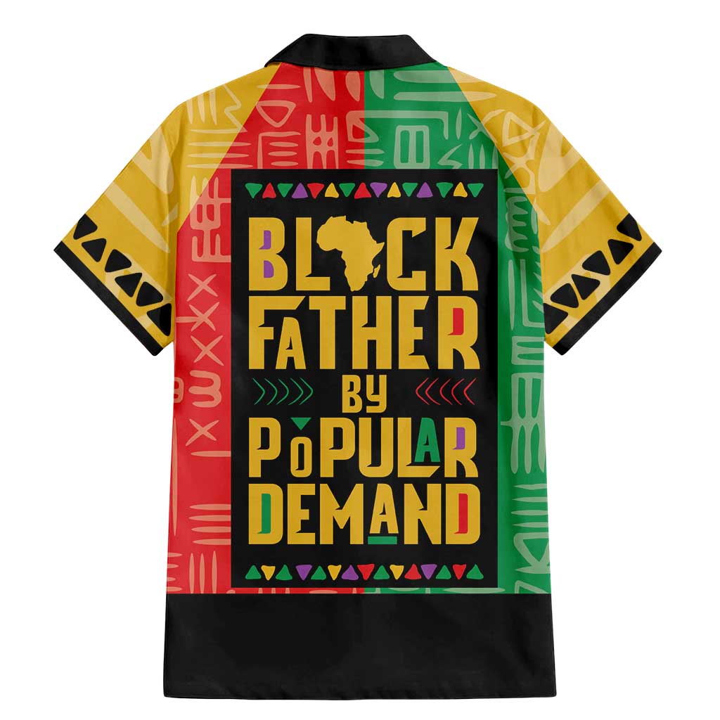 Black Father By Popular Demand African Family Matching Mermaid Dress and Hawaiian Shirt - Wonder Print Shop