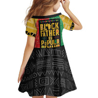 Black Father By Popular Demand African Family Matching Off Shoulder Maxi Dress and Hawaiian Shirt - Wonder Print Shop