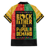 Black Father By Popular Demand African Family Matching Short Sleeve Bodycon Dress and Hawaiian Shirt - Wonder Print Shop