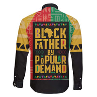 Black Father By Popular Demand African Family Matching Short Sleeve Bodycon Dress and Hawaiian Shirt - Wonder Print Shop