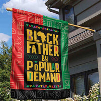 Black Father By Popular Demand African Garden Flag - Wonder Print Shop