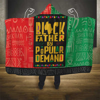 Black Father By Popular Demand African Hooded Blanket