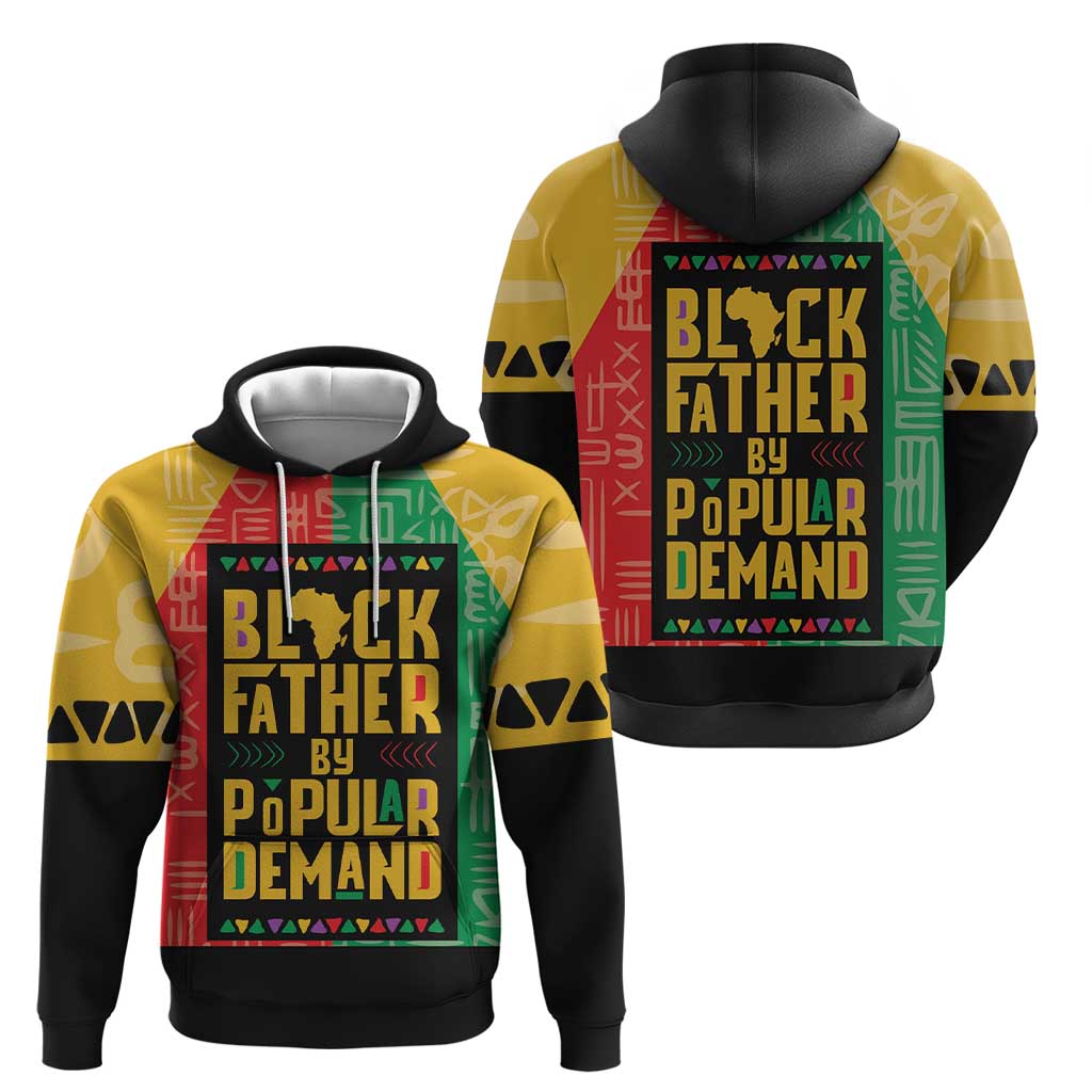 Black Father By Popular Demand African Hoodie - Wonder Print Shop