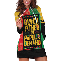 Black Father By Popular Demand African Hoodie Dress - Wonder Print Shop