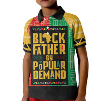 Black Father By Popular Demand African Kid Polo Shirt - Wonder Print Shop