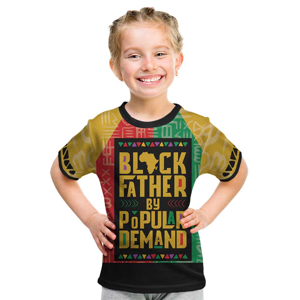 Black Father By Popular Demand African Kid T Shirt - Wonder Print Shop