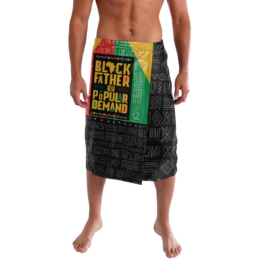 Black Father By Popular Demand African Lavalava - Wonder Print Shop