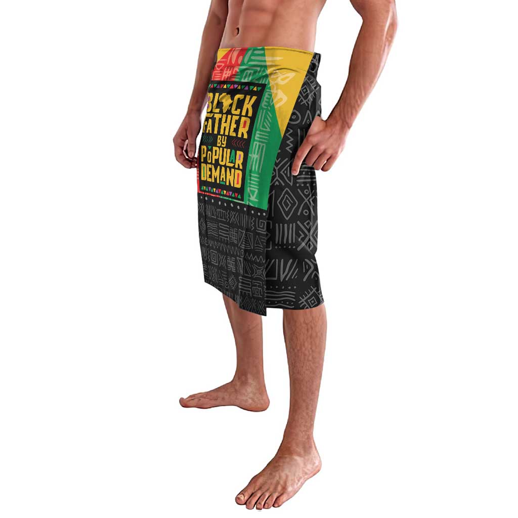 Black Father By Popular Demand African Lavalava - Wonder Print Shop