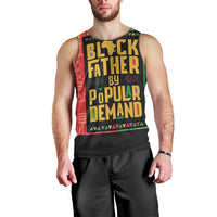 Black Father By Popular Demand African Men Tank Top - Wonder Print Shop