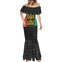 Black Father By Popular Demand African Mermaid Dress - Wonder Print Shop