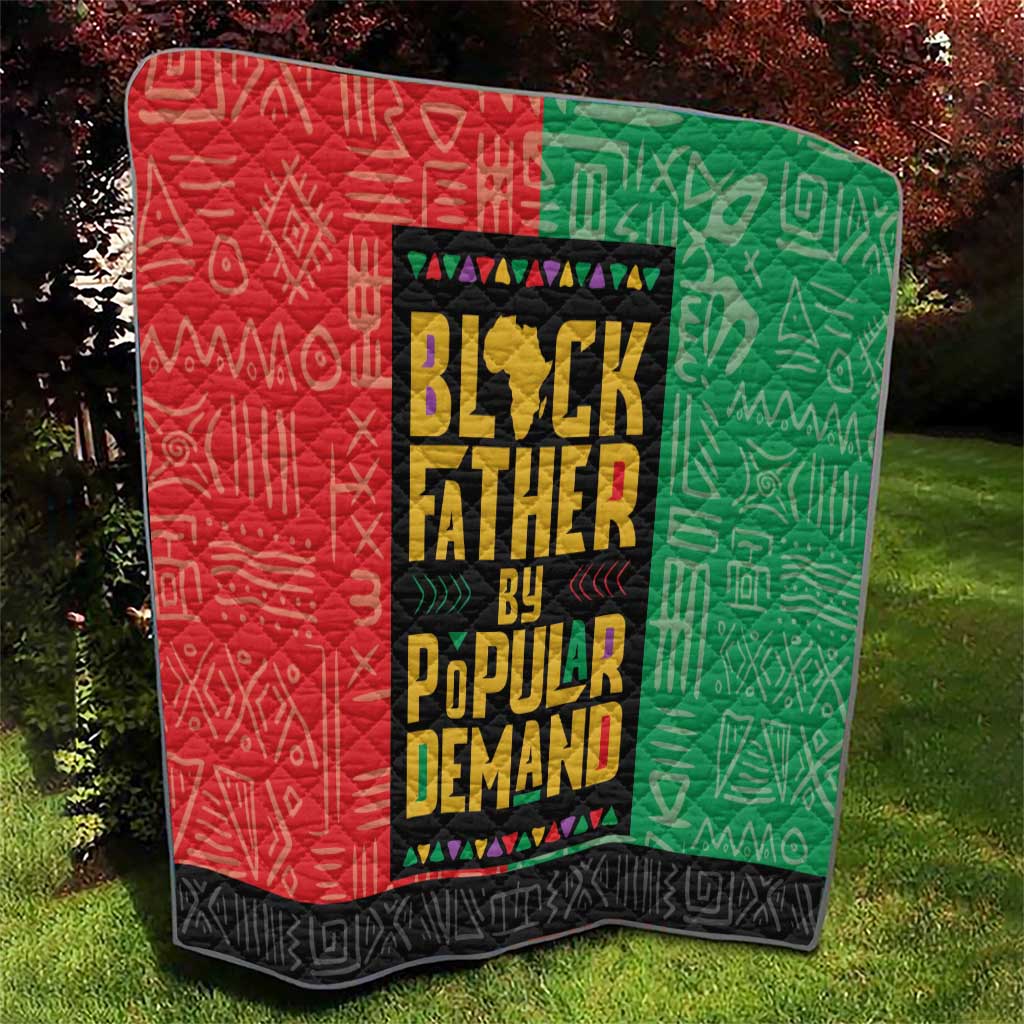 Black Father By Popular Demand African Quilt - Wonder Print Shop