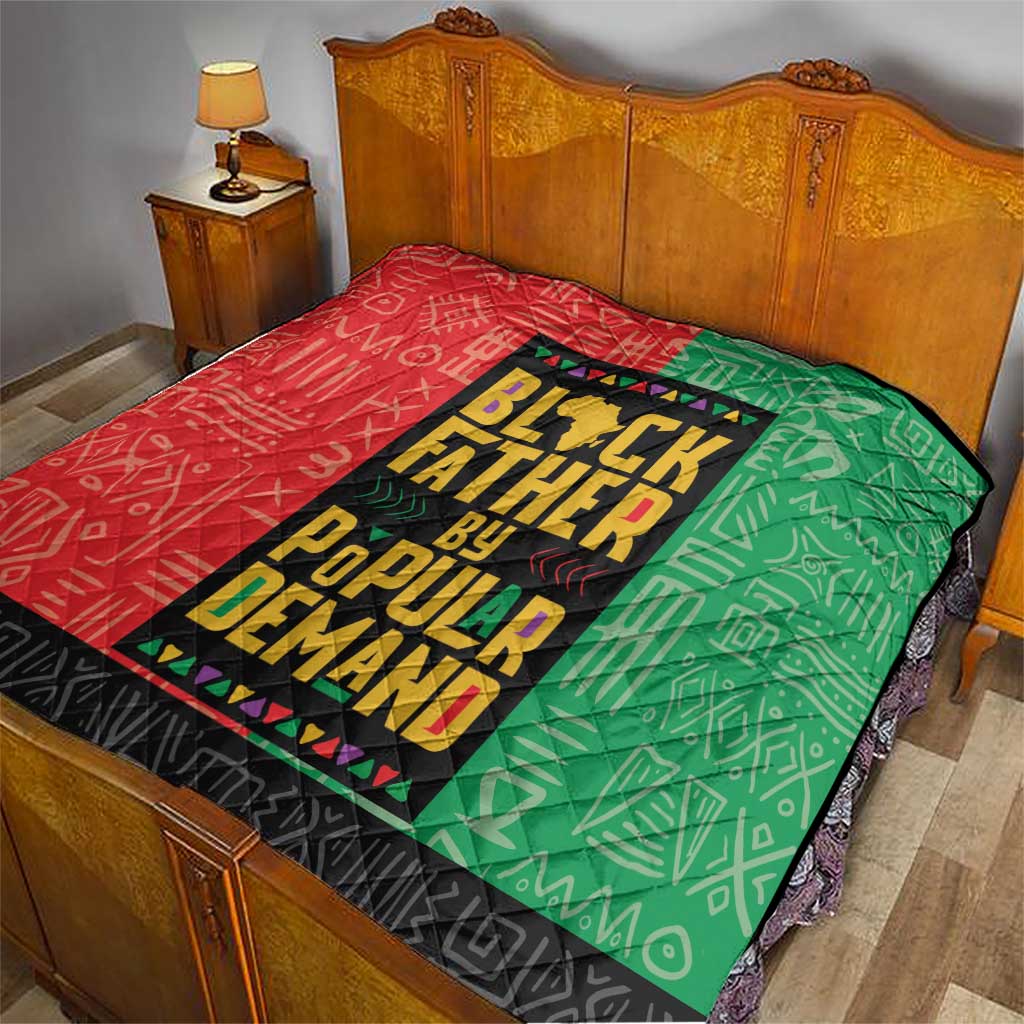 Black Father By Popular Demand African Quilt - Wonder Print Shop