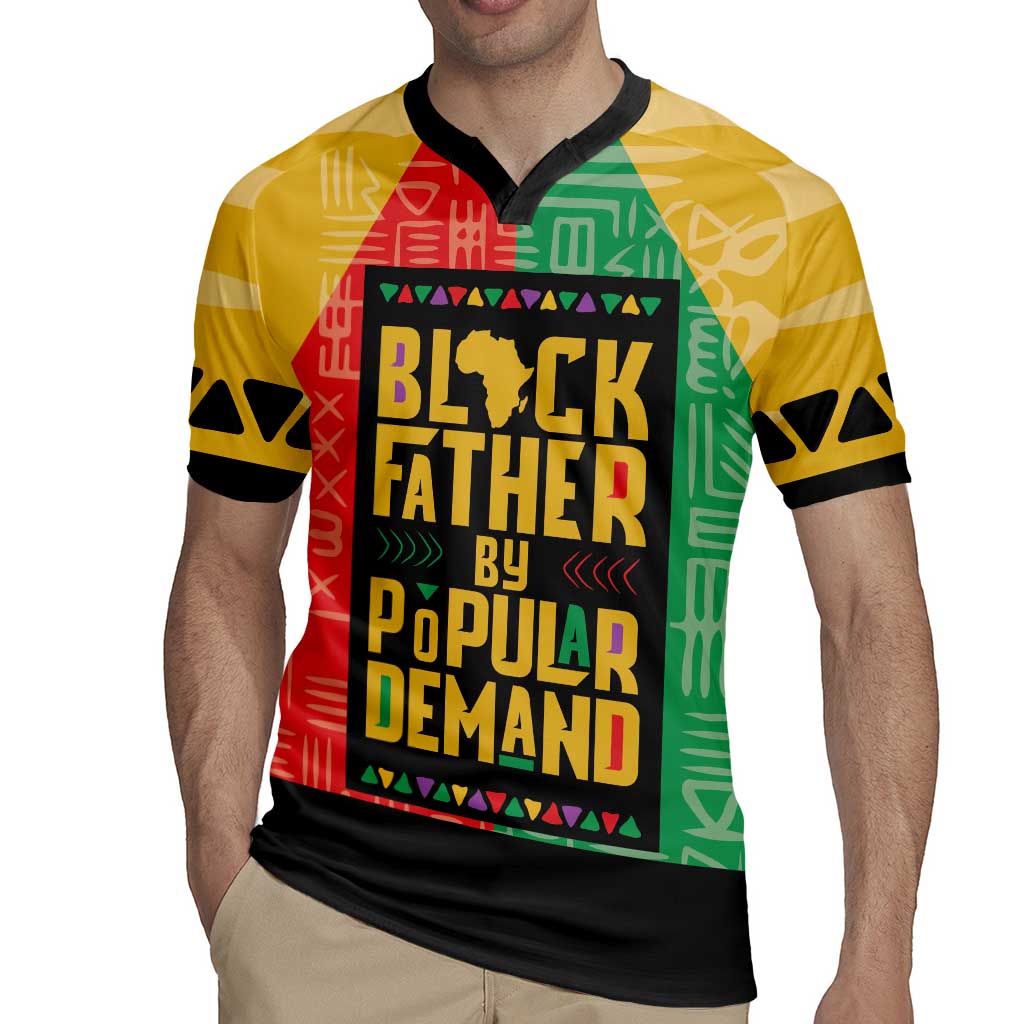 Black Father By Popular Demand African Rugby Jersey - Wonder Print Shop