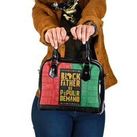 Black Father By Popular Demand African Shoulder Handbag