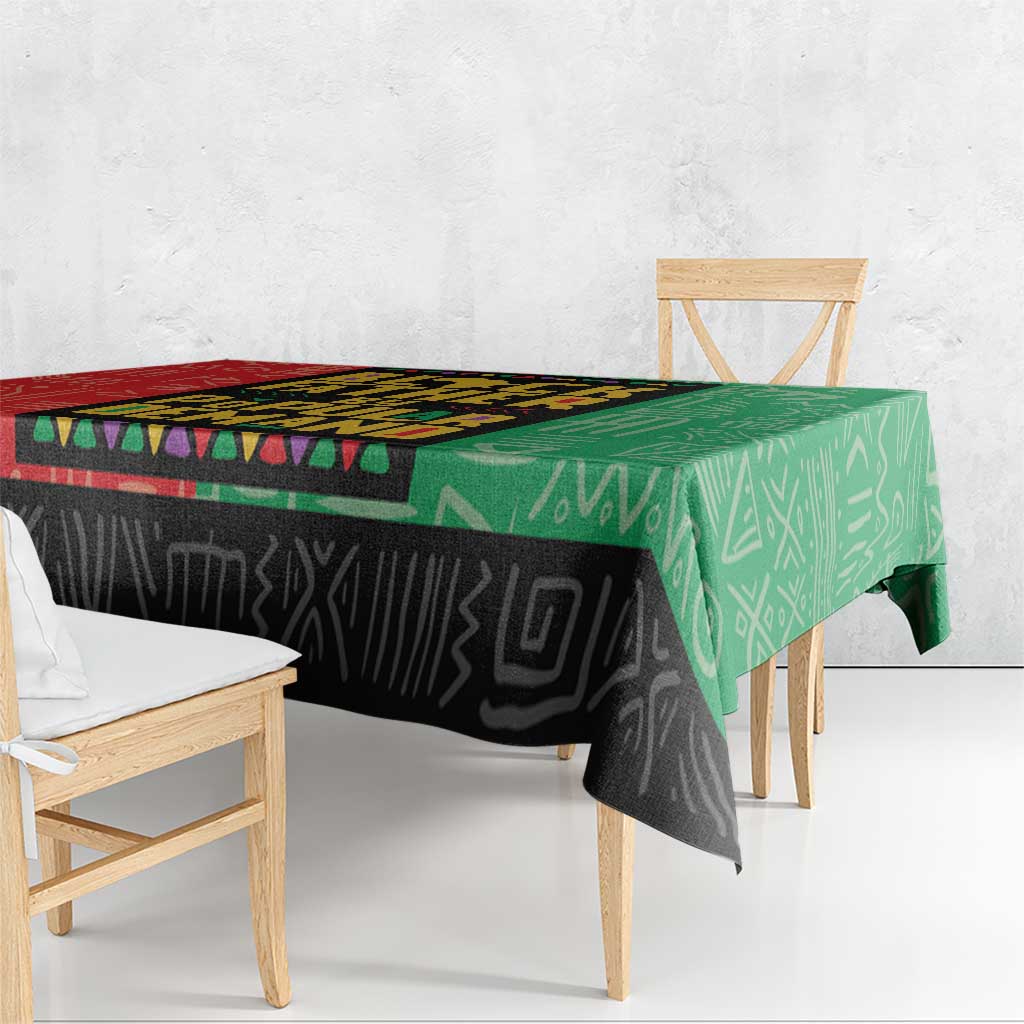 Black Father By Popular Demand African Tablecloth - Wonder Print Shop