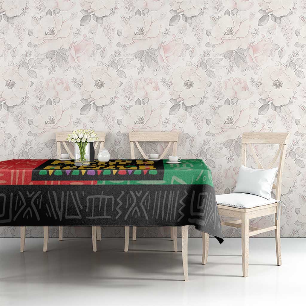 Black Father By Popular Demand African Tablecloth - Wonder Print Shop