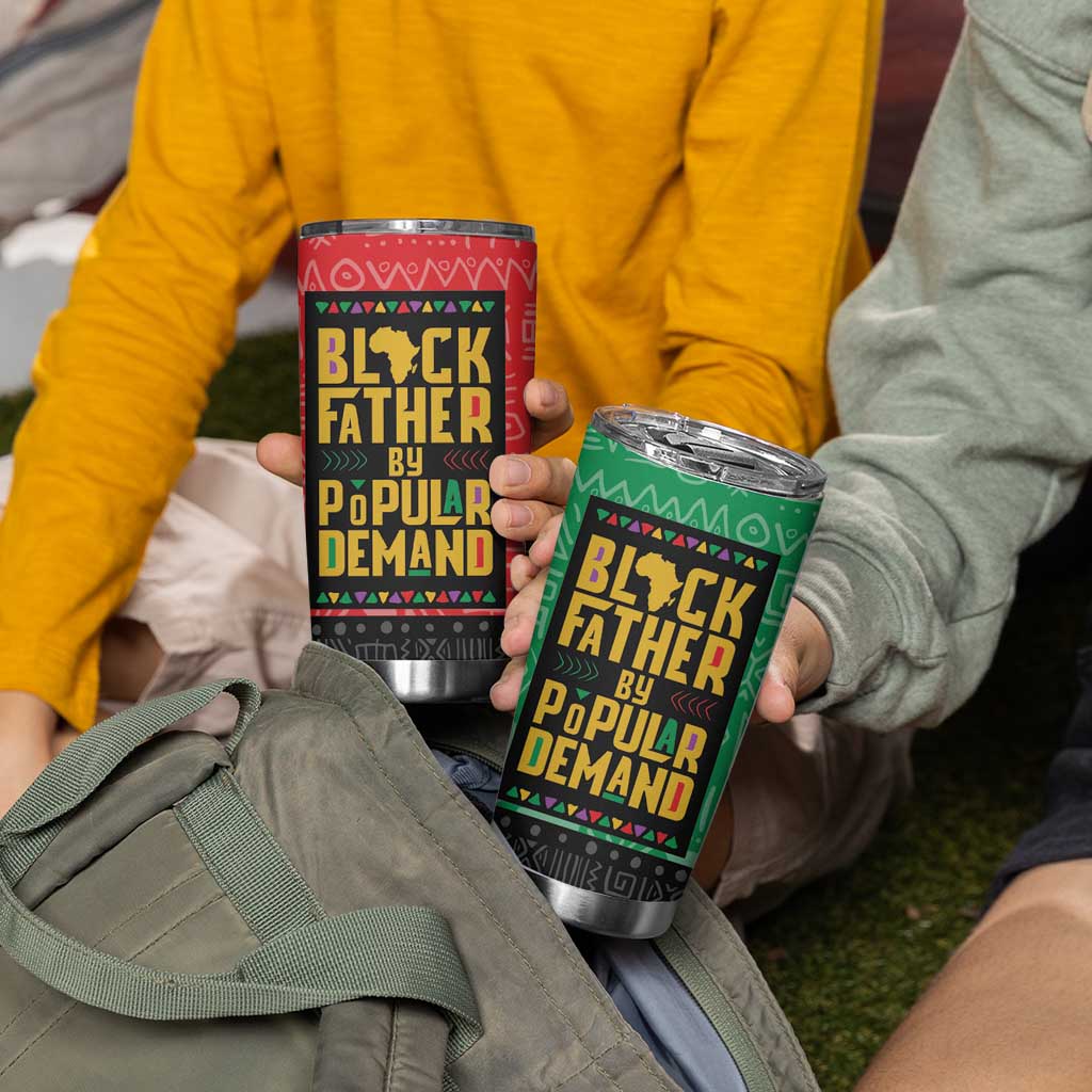 Black Father By Popular Demand African Tumbler Cup - Wonder Print Shop