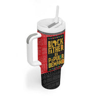 Black Father By Popular Demand African Tumbler With Handle - Wonder Print Shop
