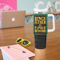 Black Father By Popular Demand African Tumbler With Handle - Wonder Print Shop
