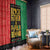Black Father By Popular Demand African Window Curtain - Wonder Print Shop