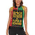 Black Father By Popular Demand African Women Sleeveless Polo Shirt - Wonder Print Shop