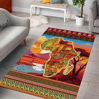 African Heritage and Celebrated Christmas Area Rug - Wonder Print Shop