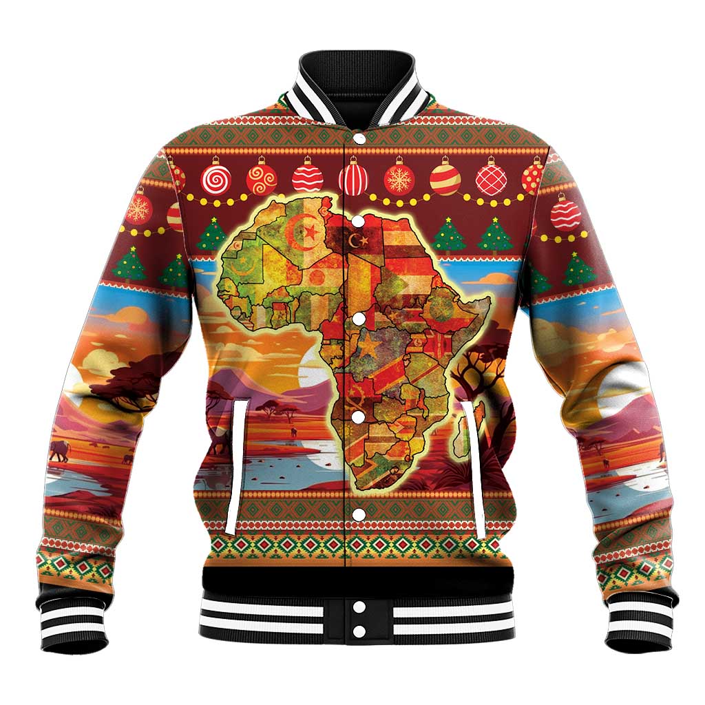 African Heritage and Celebrated Christmas Baseball Jacket - Wonder Print Shop